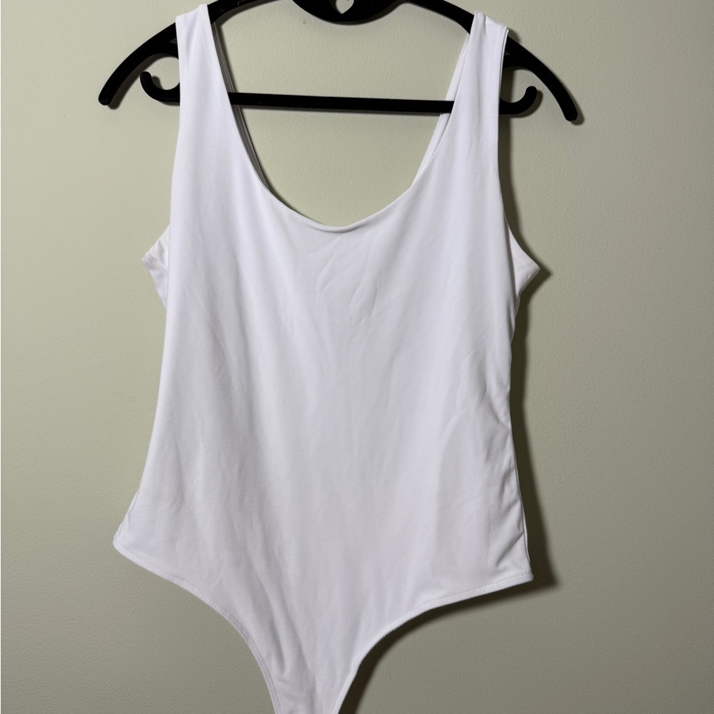 Leith Classic White Tank Top